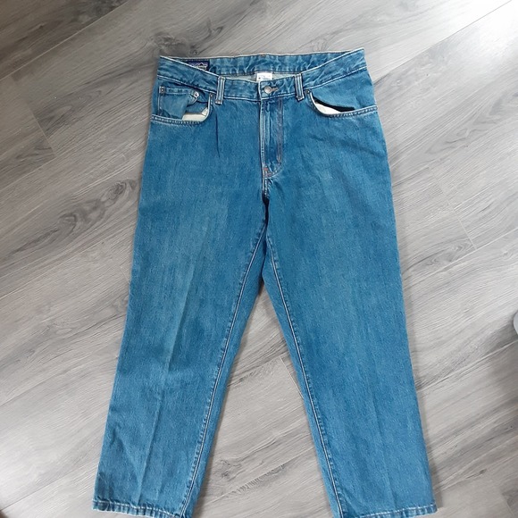 Patagonia Other - Patagonia Organic Cotton Mens Straight Leg Jeans Blue Medium Wash Size 35x28